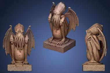 3D model Cthulu Sculpture (STL)